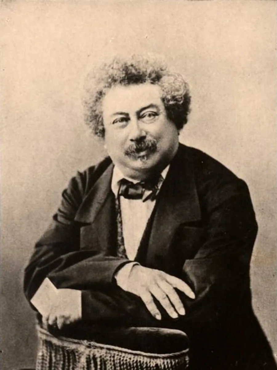 Александр Дюма — портрет