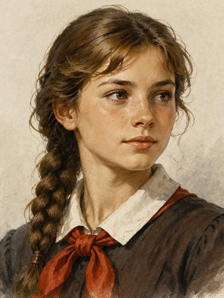 Таня Сабанеева — герой «Дикая собака Динго» (Р. И. Фраерман)